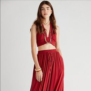 Free People Chantal Set (Top only)